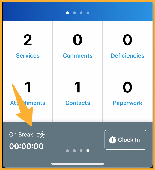 Clocking In and Out – ServiceTrade