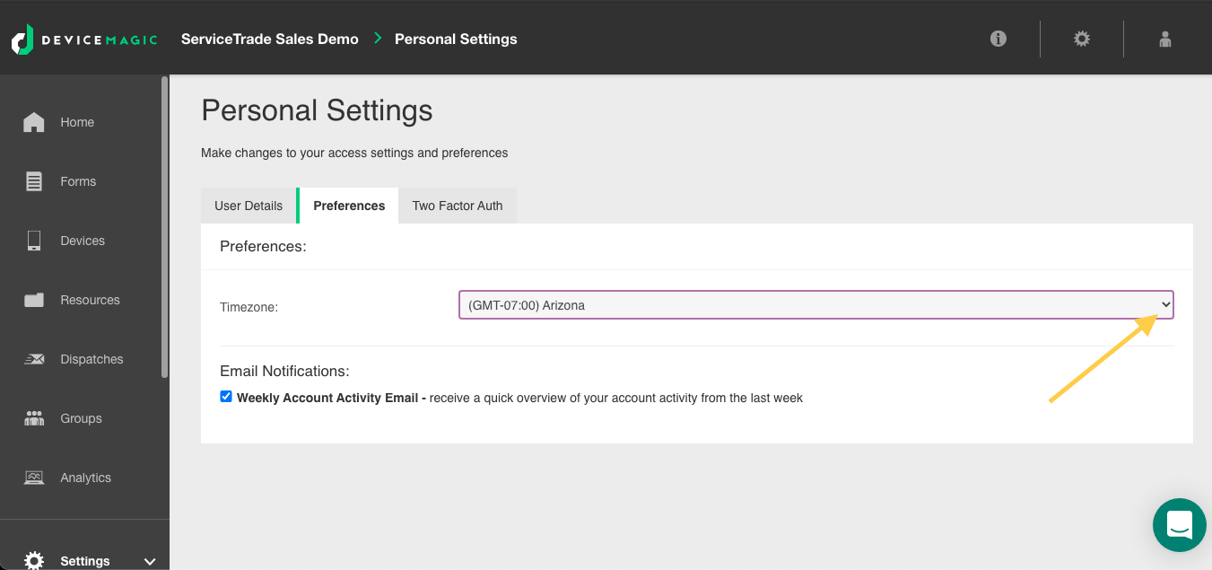 how-to-change-time-zones-servicetrade